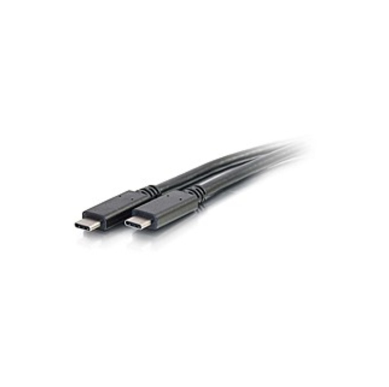 C2G 1m USB Type C Cable - 3ft USB C Cable - USB 3.1 (Gen 2) (20V 3A) M/M - 1m USB Cable - USB C Male to USB C Male - USB 3.1 Gen 2 - 15w 45w 60w (20v
