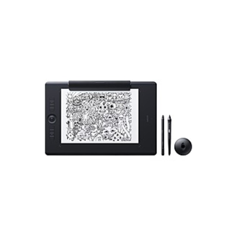 Wacom Intuos Pro Paper - Large - Graphics Tablet - 12.24" x 8.50" - 5080 lpi - Touchscreen - Multi-touch Screen Wired/Wireless - Bluetooth/Wi-Fi - 819