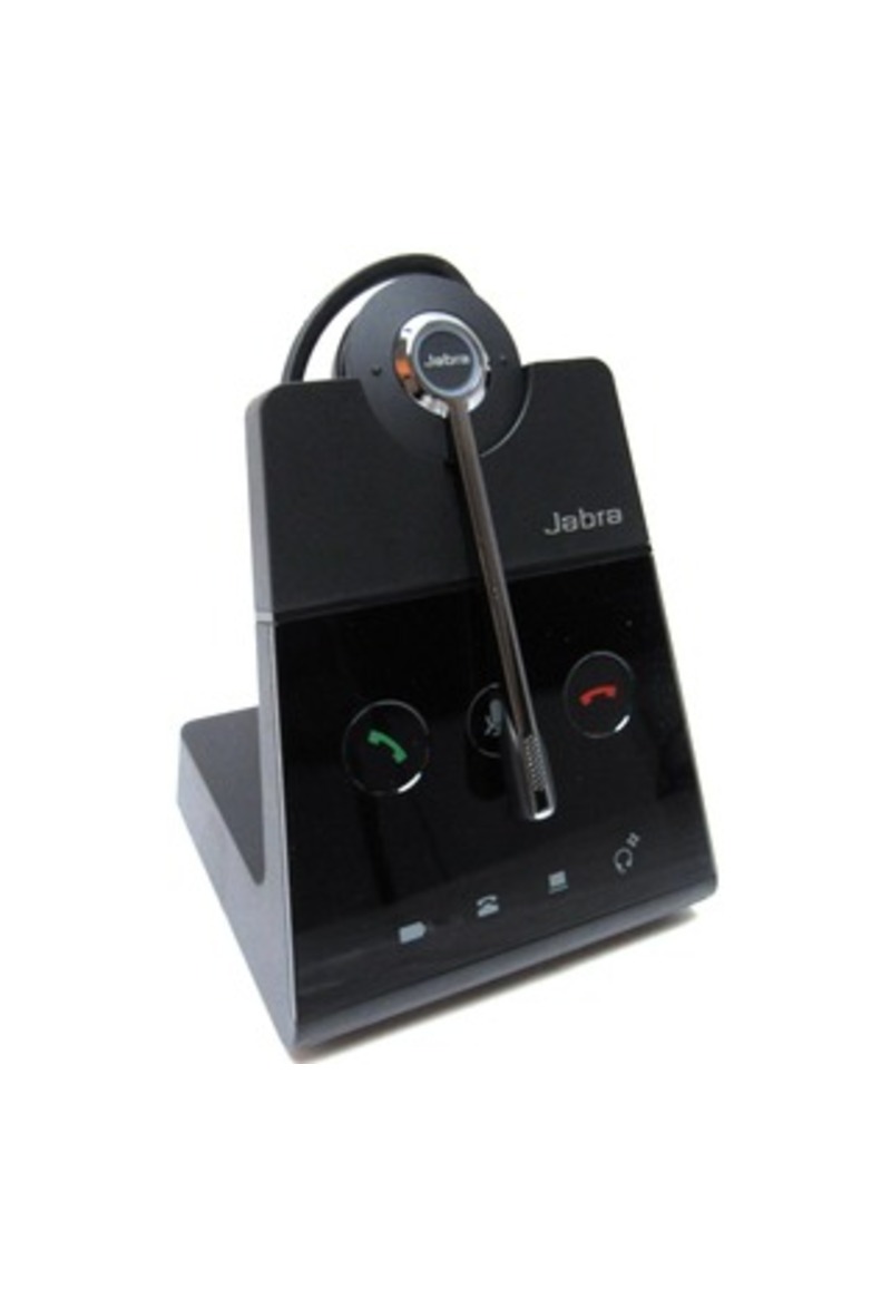 Jabra Engage 65 Convertible Headset - Mono - Wireless - DECT - 328.1 ft - 40 Hz - 16 kHz - Over-the-head, Over-the-ear, Behind-the-neck - Monaural - E