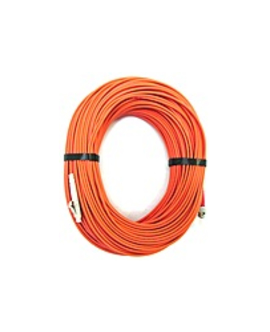C2G F2F402LO-30M Fiber Patch Cable 10g 50/125 LC/ST - Orange