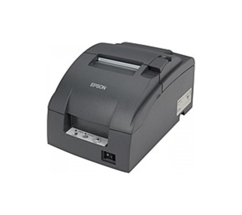 Epson TM-U220B Dot Matrix Printer - Two-color - Desktop, Wall Mount - Receipt Print - 2.99" Print Width - 4.7 lps Mono - 180 dpi - Ethernet - Roll Pap