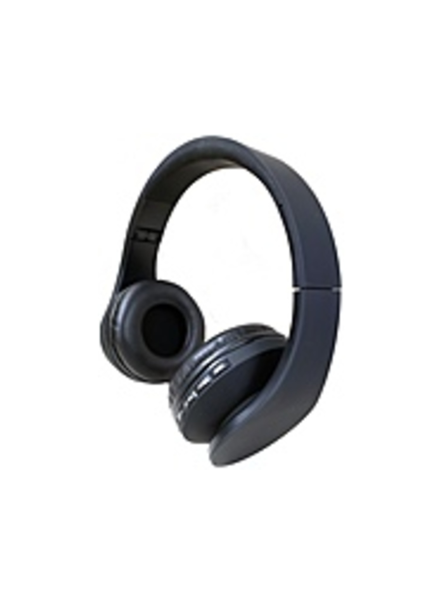 Generic 124-81014055 Bluetooth Headphones - FM Stereo - 3.5mm Cable - Black