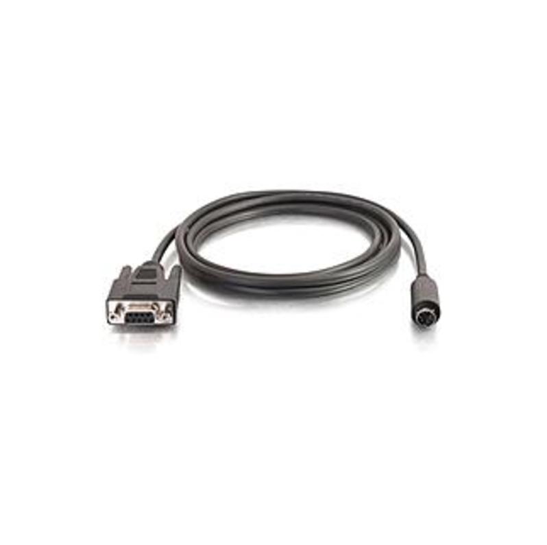 C2G RS-232 Projector Cable - Dell compatible - 6 ft Serial Data Transfer Cable for Projector - First End: 1 x DB-9 Female Serial - Second End: 1 x Min