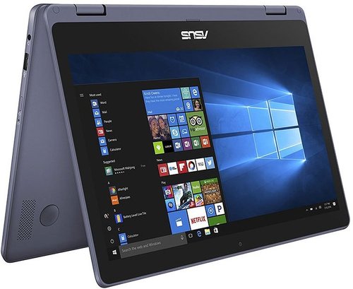 ASUS TP202NA-OB04T VivoBook Flip 12 Laptop PC - Intel Celeron N3350 1.1 GHz Dual-Core Processor - 4 GB DDR3 SDRAM - 64 GB SSD - 11.6-inch Touchscreen