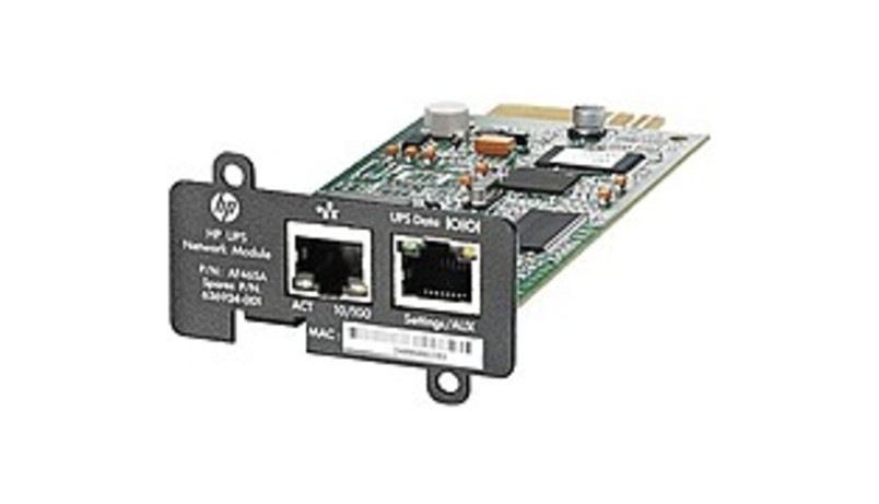 HP UPS Power Management Module - Mini Slot - 1 x Network (RJ-45) Port(s) - Serial