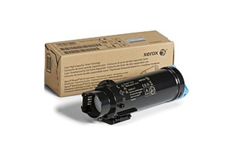 Xerox 106R03477 High Capacity Print Cartridge for Phaser 6510 and WorkCentre 6515 Printer - Cyan