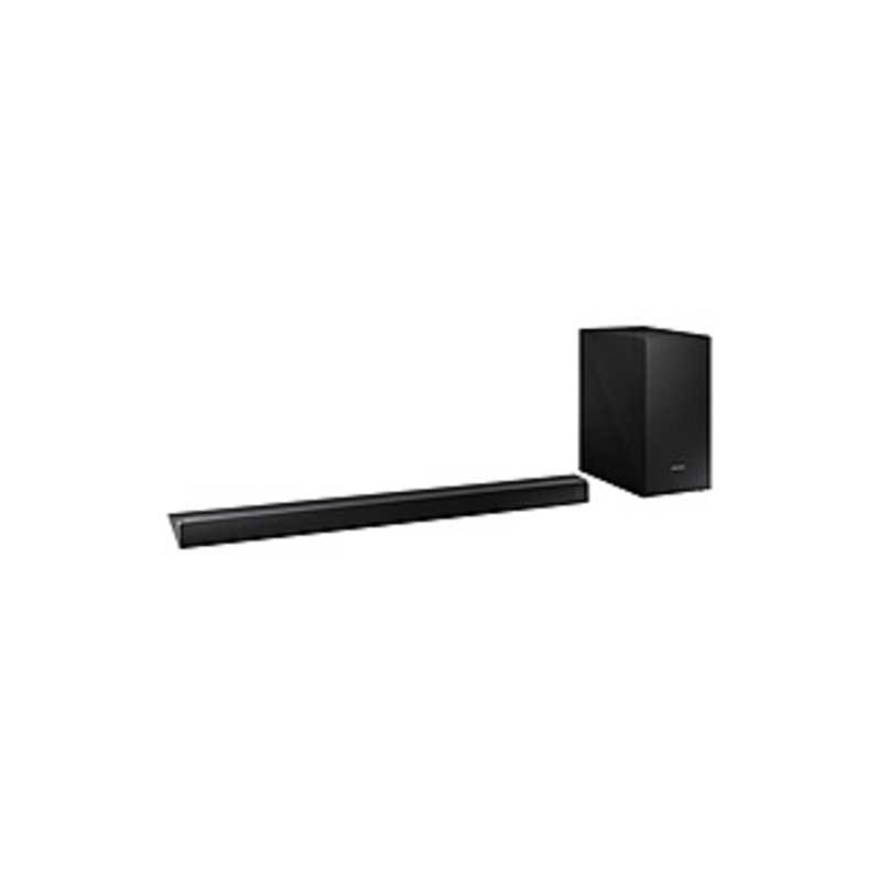 Samsung N450 2.1 Speaker System - 320 W RMS - Wireless Speaker(s) - Wall Mountable - Black - DTS Digital Surround, DTS 2.0 Channel, Dolby Digital, Sur