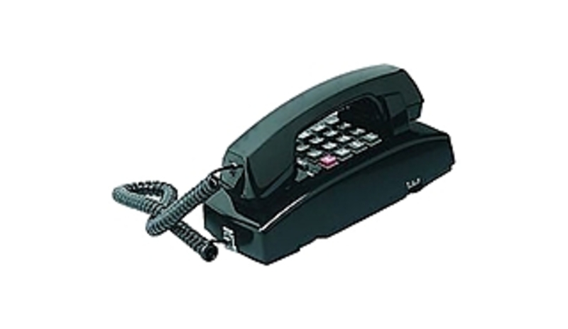Avaya 2554 Analog Corded Telephone - 1 x Phone Line(s) - Black