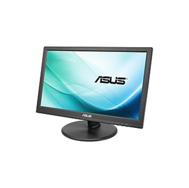 Asus VT168H 15.6" LCD Touchscreen Monitor - 16:9 - Capacitive - Multi-touch Screen - 1366 x 768 - WXGA - 50,000,000:1 - 200 Nit - LED Backlight - DVI