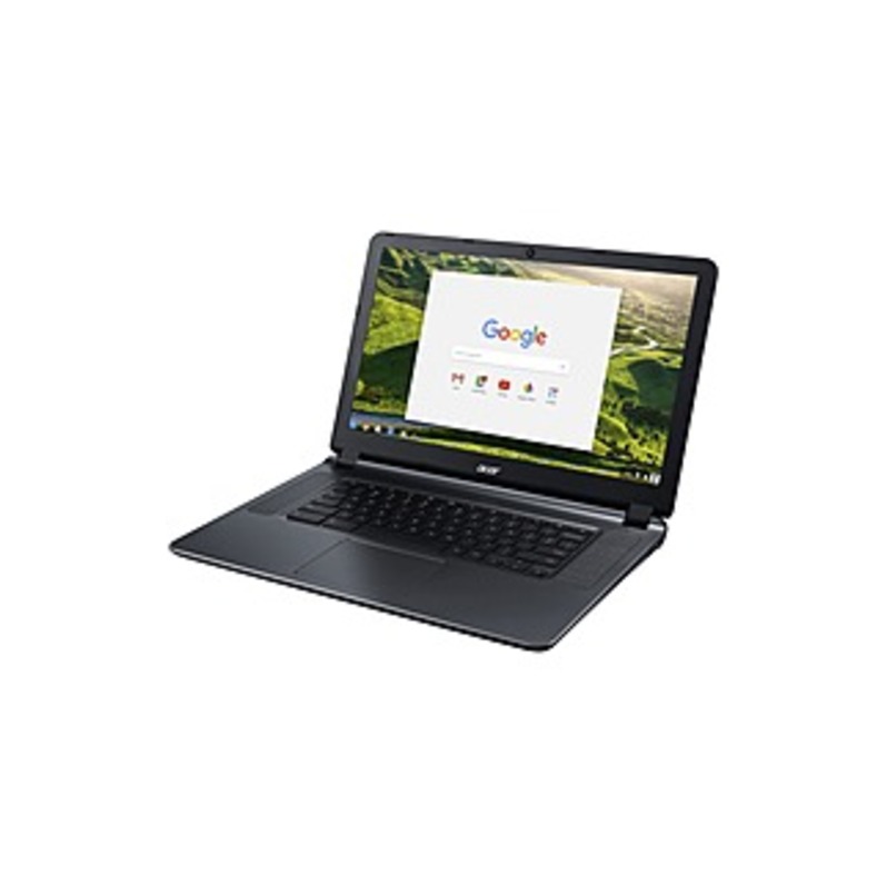 Acer Chromebook 15 CB3-532-C3F7 15.6" Chromebook - 1366 x 768 - Celeron N3060 - 2 GB RAM - 16 GB Flash Memory - Granite Gray - Chrome OS - Intel HD Gr