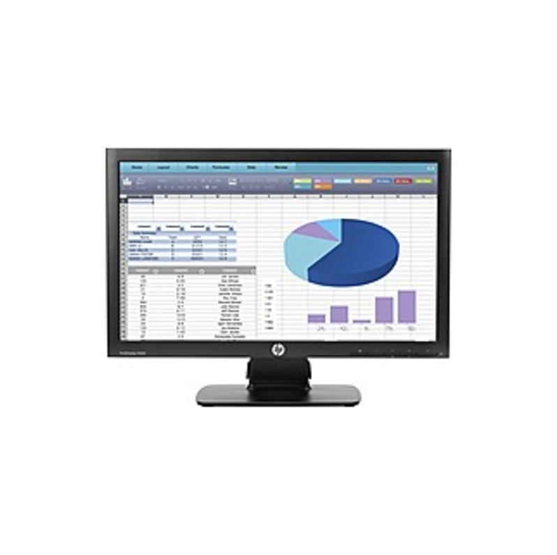 HP Business P202m 20" LED LCD Monitor - 16:9 - 5 ms - 1600 x 900 - 16.7 Million Colors - 250 Nit - 5,000,000:1 - HD+ - Speakers - VGA - MonitorPort -