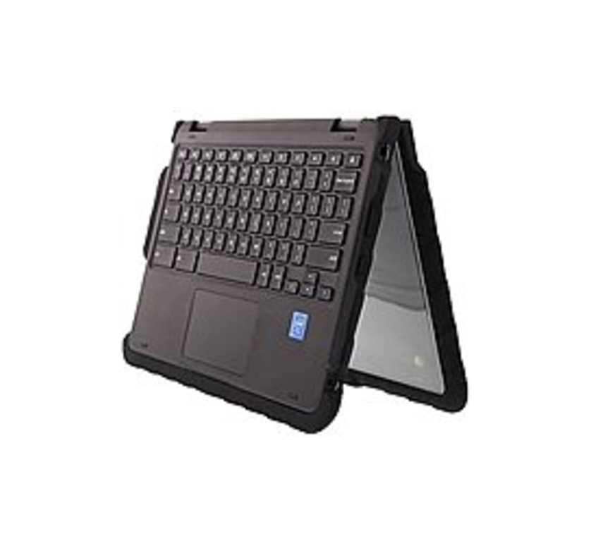 Gumdrop DropTech Dell 3189/3190 2-in-1 - Black - For Dell Chromebook, Notebook - Black, Clear - Drop Resistant, Shock Resistant, Shock Absorbing, Bump