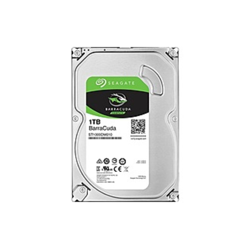 Seagate BarraCuda (Seagate 2EP102-301) ST1000DM010 1 TB Hard Drive - 3.5" Internal - SATA (SATA/600) - 7200rpm - 64 MB Buffer