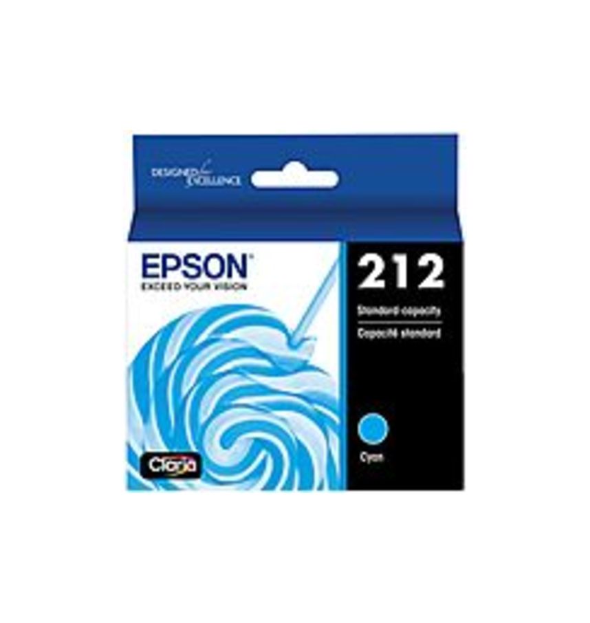 Epson T212 Original Standard Yield Inkjet Ink Cartridge - Cyan Pack - Inkjet - Standard Yield