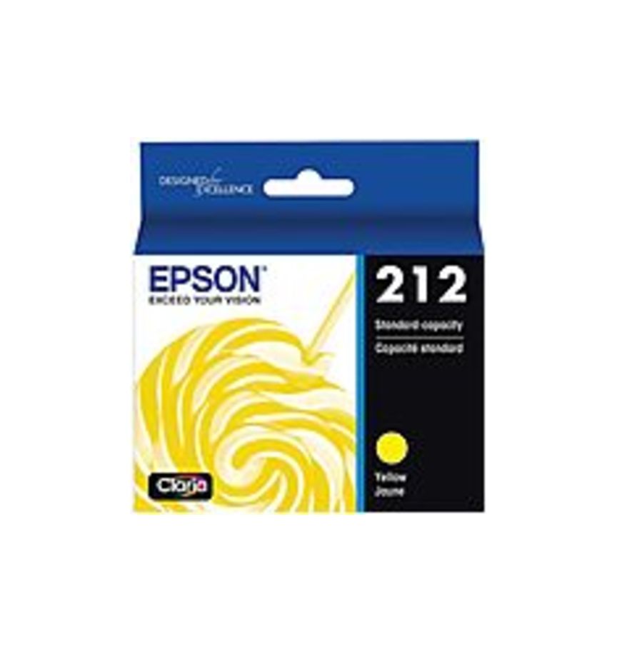 Epson T212 Original Standard Yield Ink Cartridge - Yellow Pack - Standard Yield