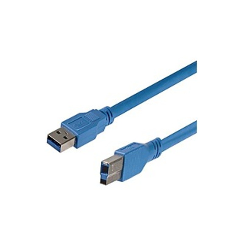 http://www.techforless.com - StarTech.com USB3SAB1 1 ft SuperSpeed USB 3.0 Cable A to B – M/M – Type A Male USB – Type B Male USB – 1ft 5.97 USD