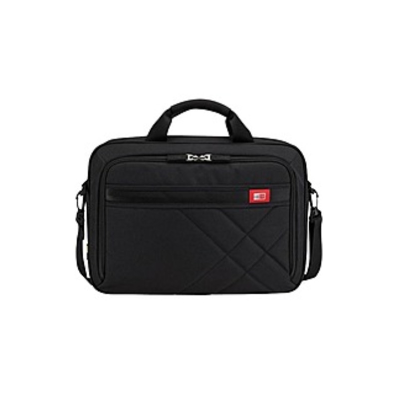 Case Logic DLC-115 15.6-Inch Laptop and Tablet Briefcase (Black) Multi-Colored