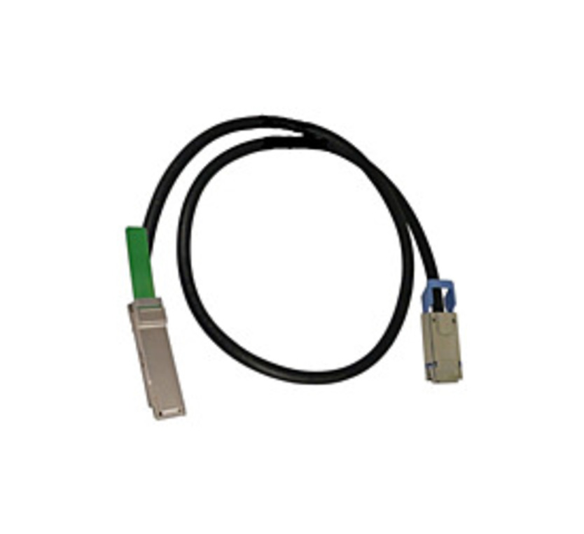HPE 670759-B24 Infiniband Network Cable - 6.60 Ft Network Cable For Network Device - First End: 1 X QSFP - Second End: 1 X SFF-8470 Network