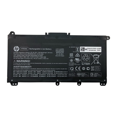 HP L11119-855 Laptop Battery - 3600 mAh - 41.04 Wh - 11.4 Volts - 3-Cell - Lithium-Ion - Black