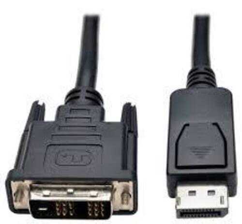 Tripp Lite P581-006 6 Feet Adapter Cable - 20-pin Male Display Port/18-pin DVI-D Male Video - Black