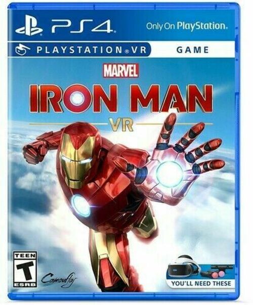 Image of Sony 711719520979 Marvel's Iron Man VR Video Game - Standard Edition - T (Teen 13+) - Action and Adventure - PlayStation 4 - PlayStation 5