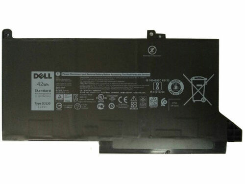 Dell PGFX4 Laptop Battery For Dell Latitude - 42Wh - 3500 MAh - 11.4 Volts - 3-Cell - Lithium-ion - Black