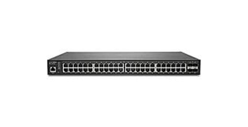 Image of SonicWall 02-SSC-8383 - SWS14-48FPOE - 48-PORT RACKMOUNT FULL POE MANAGED NETWORK SWITCH - 1 Year - Service - Technical