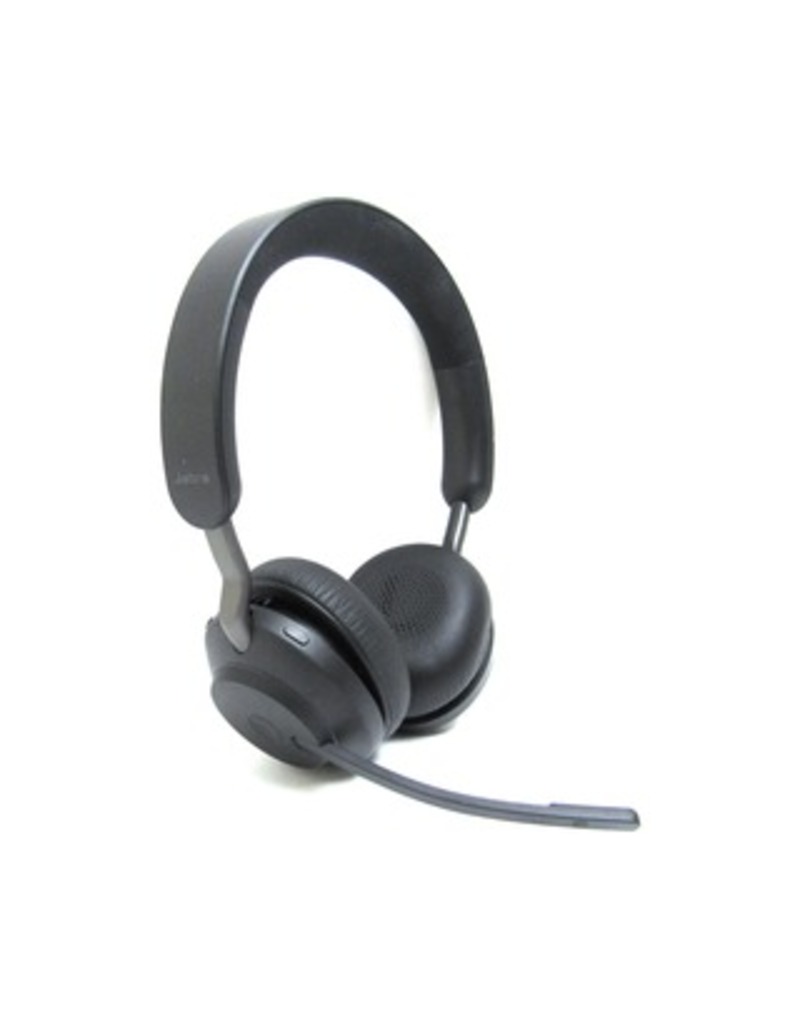 Jabra 26599-999-889 Evolve2 65 Link380c Headset - MS Stereo - Wireless - Bluetooth - Over-the-head - Binaural - Supra-aural - Black
