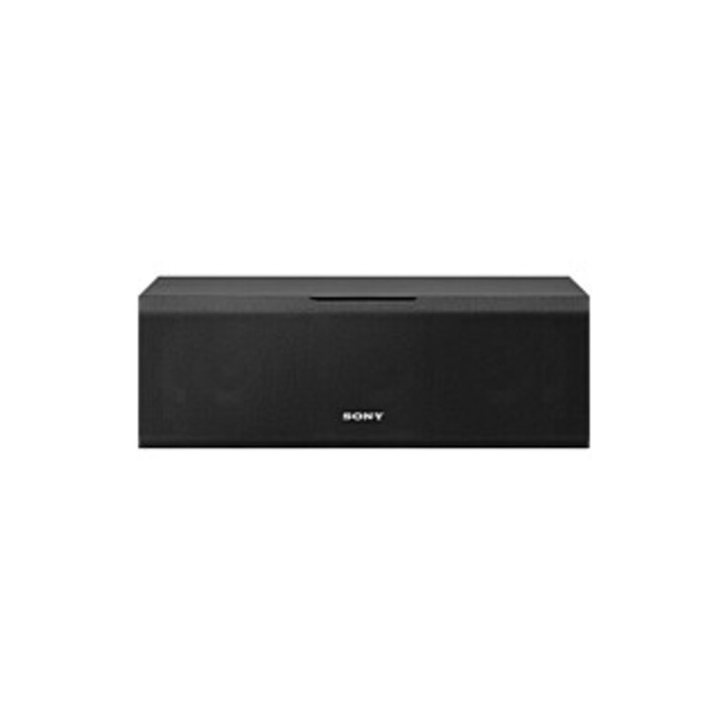 Sony – Core Series 4″ 2-Way Center-Channel Speaker – Black