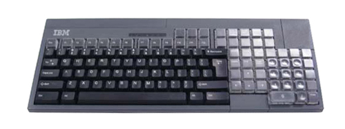 Image of IBM 65Y4051 Modular Alphanumeric Point Of Sale Keyboard - USB - Iron Gray