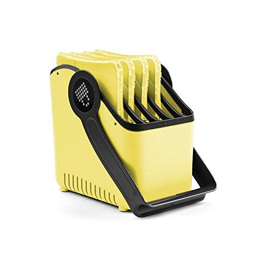 LocknCharge  10043 Device Basket - 5-Slot - Plastic - - Yellow