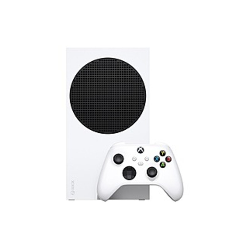 Microsoft Xbox Series S Gaming Console - Game Pad Supported - Wireless - White - AMD Custom RDNA 2 - 1440p - Linear PCM, Dolby Digital 5.1, DTS 5.1, D