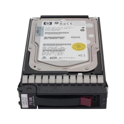 HP 375874-002 72GB Hot-Plug Internal Hard Disk Drive - 3.5-Inch - 8 MB - 15000 RPM - SAS 3 Gbps