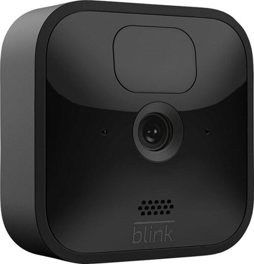 Image of Blink 840080527864 Outdoor Add-On Camera - 1080p - 110 Degrees - Amazon Alexa - Battery-powered - Wireless - Wi-Fi - Night Vision - Black