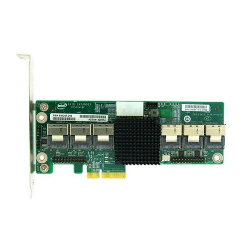 24-Port RAID Expander Storage Controller - 6 Gbps SAS - Intel E91267-203