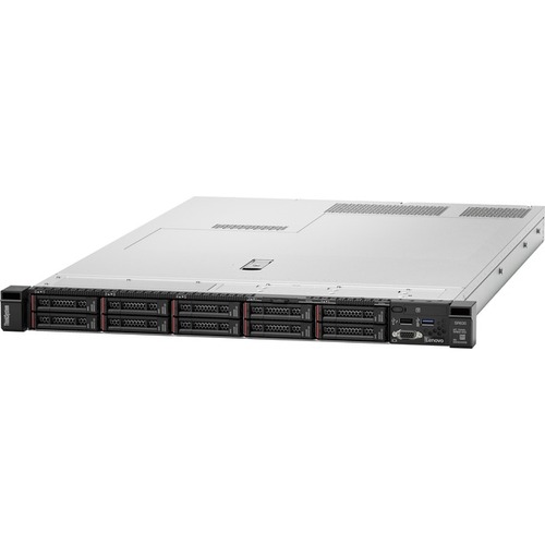 Image of Lenovo ThinkSystem SR630 7X02A0CJNA 1U Rack Server - 1 x Intel Xeon Silver 4216 2.10 GHz - 16 GB RAM - Serial ATA/600 Controller - 2 Processor Support