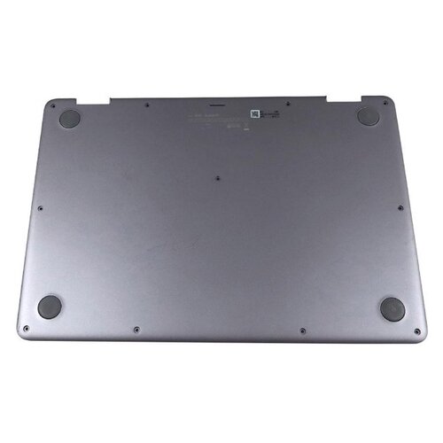 Image of ASUS 90NB0GW1-R7D010 Replacement Bottom Cover for 14-Inch Asus VivoBook Flip with Rubber Feet - Gray