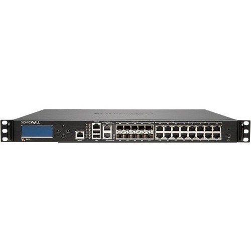 Image of SonicWall NSA 9650 Network Security/Firewall Appliance - 18 Port - 1000Base-T, 10GBase-X, 10GBase-T - Gigabit Ethernet - DES, 3DES, AES (128-bit), AES
