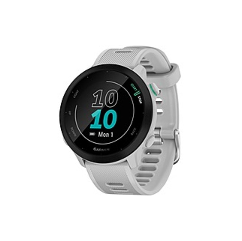 Image of Garmin Forerunner 55 Smart Watch - Heart Rate Monitor, Accelerometer - Clock Display, Alarm, Timer, Stopwatch, Calendar - Heart Rate, Sleep Quality, S