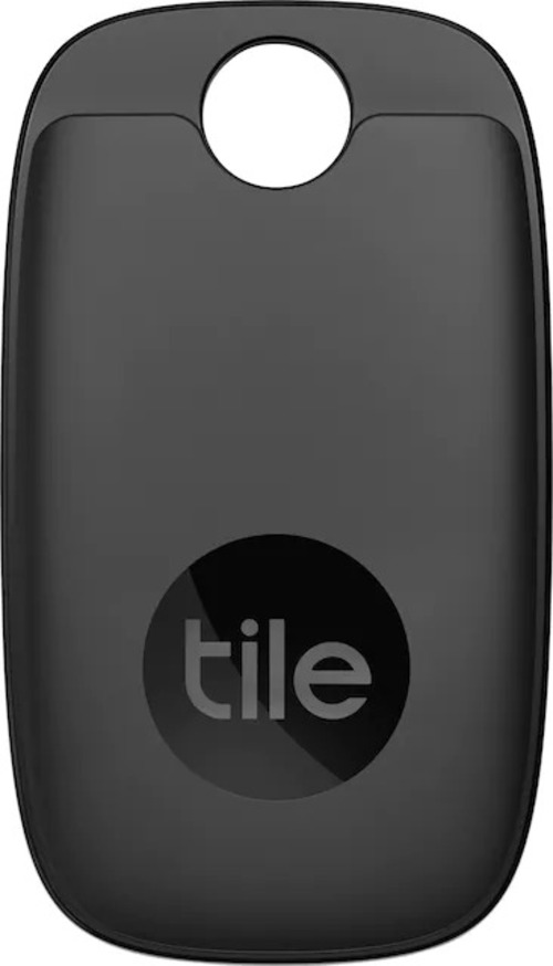 Tile RE-43001 Pro Bluetooth Tracker - Amazon Alexa - Google Assistant - Siri - 400 Feet - Audible - Smartphone Compatible - Black