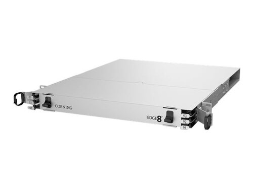 Corning  Housing - 1U - Unloaded - Pretium EDGE - White