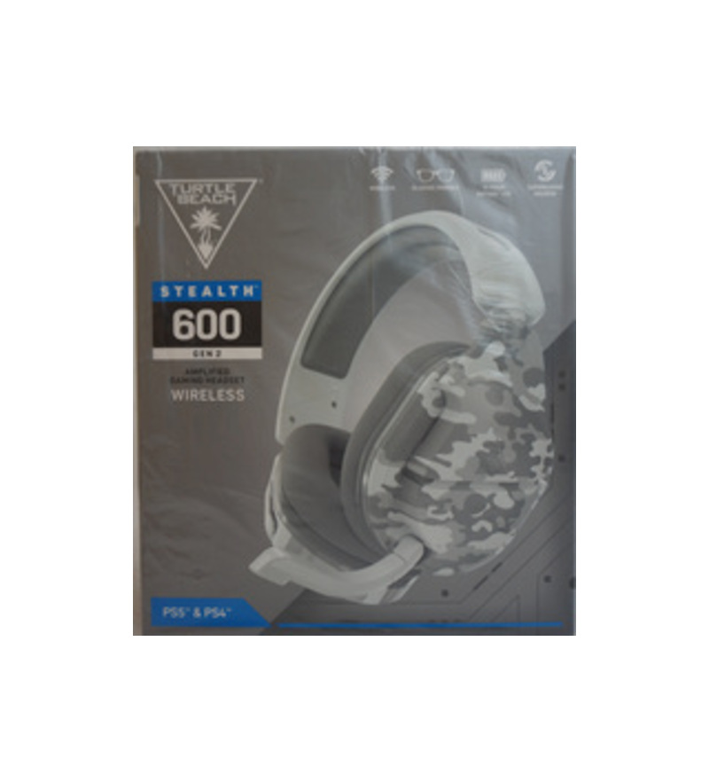 Turtle Beach TBS-3157-01 Stealth 600 Gen 2 MAX Gaming Headset - Over-Ear- 50mm - Neodymium Magnets - 2.4 GHz Wireless - Flip-up Omni-Directional Mic -