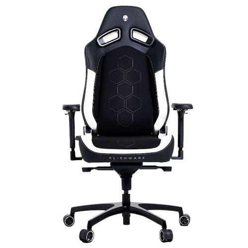 Alienware 5800 Gaming Chair - Memory Foam - Steel Frame - Black and White - Vertagear VG-S5800_AW
