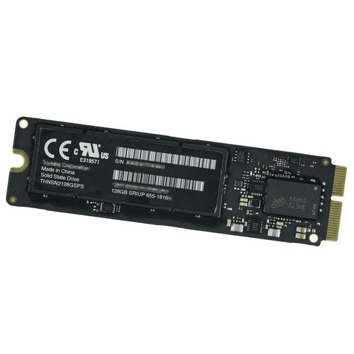 Image of Apple 661-03728 128 GB Solid State Drive - PCIe 2.0 x2 - TRIM Support - USB - MacBook Pro Retina 13-inch