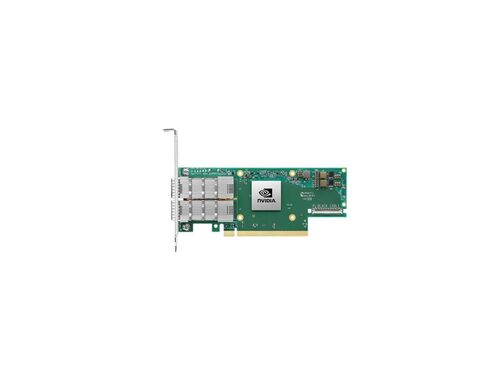 Image of Mellanox MCX683105AN-HDAT ConnectX-6 PCIe 4.0 x16 Network Adapter - 200 GB Ethernet - 200 GB InfiniBand QSFP56 X1