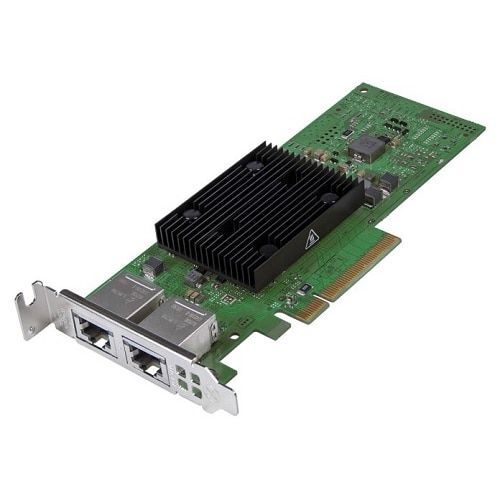 Dell YR0VV Broadcom 57412 10GB Dual Port Network Adapter - Low Profile - Plug-in Card - PCIe 3.0 X8 - SFP Plus