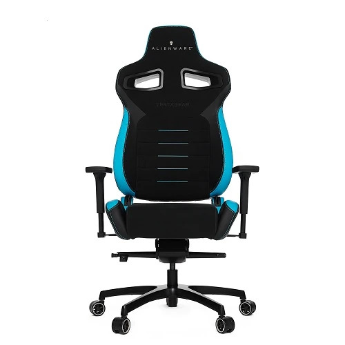 Alienware P4500 Gaming Chair - Memory Foam Neck - Lumbar Support - Tilt Lock - 4D Armrests - Black/Blue - Vertagear VG-P4500_AW_BU