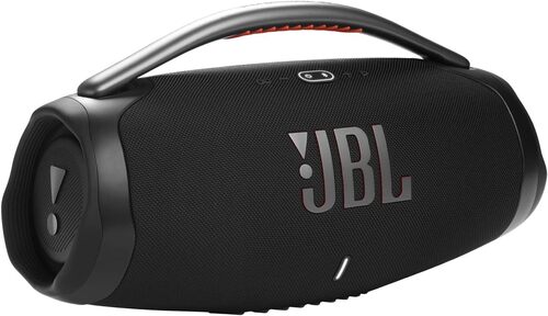 JBL JBLBOOMBOX3BLKAM Boombox 3 Portable Bluetooth Speaker - 1 x Woofer - 2 x Midrange - 2 x Tweeter - 40 Hz to 20 kHz - 100 to 240 Volts AC - Bluetoot