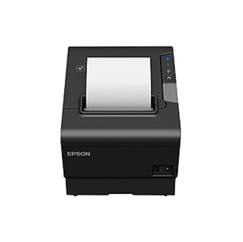 Epson OmniLink TM-T88VI Direct Thermal Printer - Monochrome - Receipt Print - USB Interface (Cable Not Included) - Black - 13.78 in/s Mono - 180 dpi -  C31CE94A9931