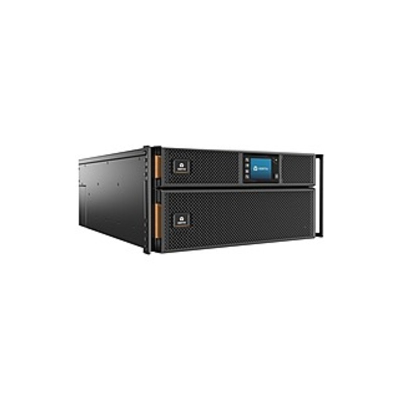 Vertiv Liebert GXT5 UPS - 10kVA/10kW 208V , Online Rack Tower Energy Star - Double Conversion , 5U , Built-in RDU101 Card , Color/Graphic LCD